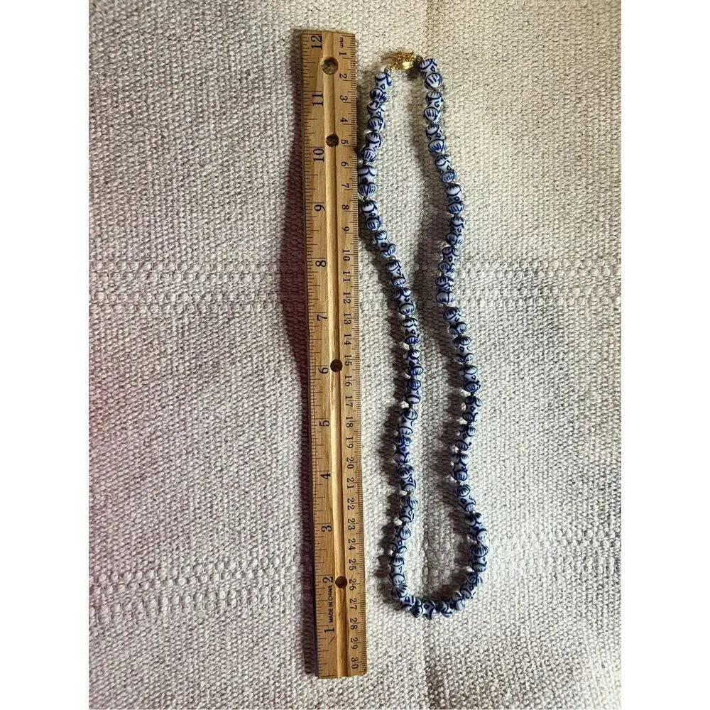 Oriental Glass Beaded Necklace